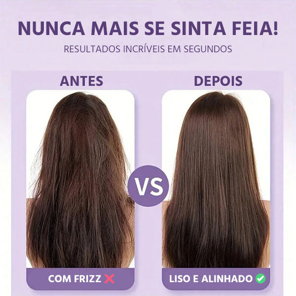 Pente Alisador de Cabelo 5 em 1 Sem Fio Lojazzo Beauty® + Brinde