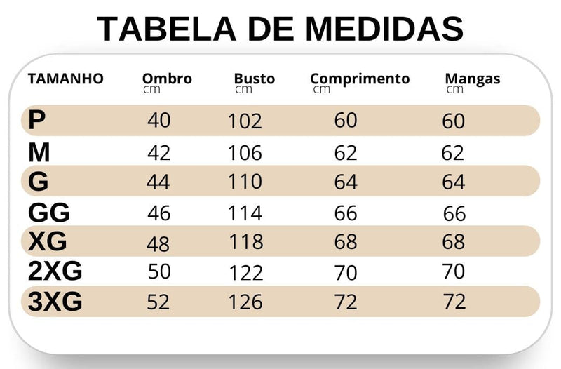 Jaqueta Masculina de Inverno com Fleece