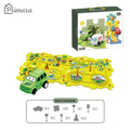 Pista Carkids - Carrinho Elétrico com Trilha Educativa + Acessórios de Brinde